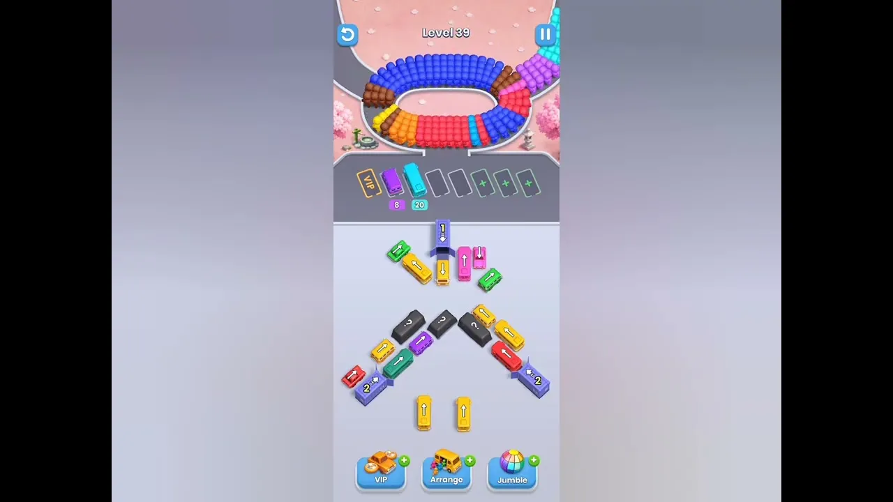 Bus Fever Party level 39 complete clear